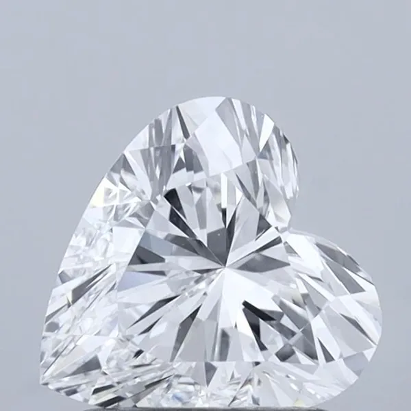 1.09ct HEART D VVS2 Lab diamond