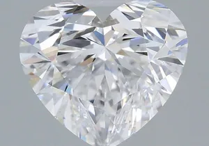 1.32ct HEART D VVS2 Lab diamond