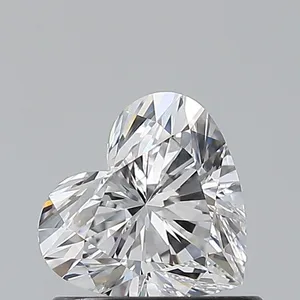 0.72ct HEART D VVS2 Natural diamond