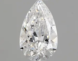 0.4ct PEAR D SI1 Natural diamond