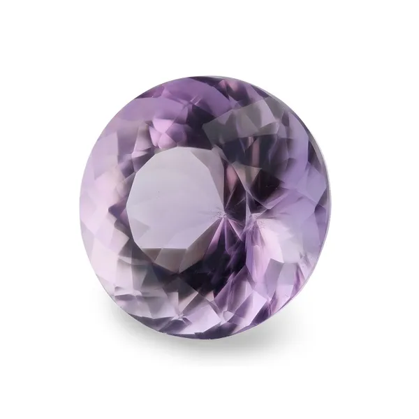 30.48ct Purple Amethyst, Round cut gemstone
