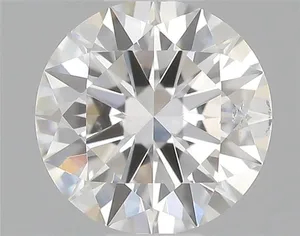 0.3ct ROUND F SI1 Natural diamond