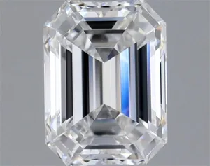 0.51ct EMERALD F VVS2 Natural diamond