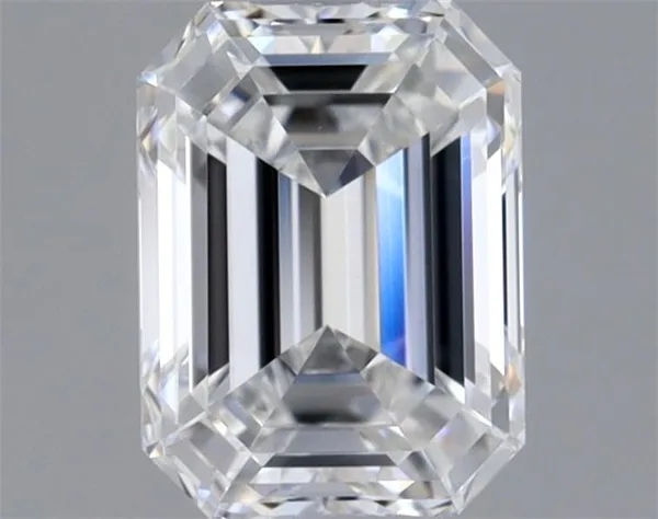 0.51ct EMERALD F VVS2 Natural diamond