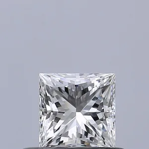 0.39ct PRINCESS F VVS1 Natural diamond