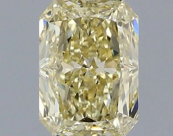 1.03ct RADIANT Fancy Yellow VVS2 Coloured Lab diamond