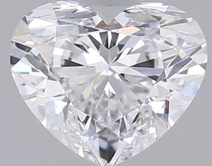 0.92ct HEART D VS2 Natural diamond