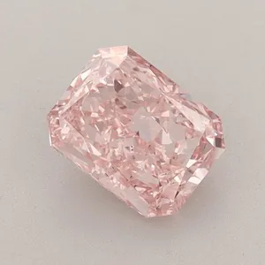 1ct RADIANT Fancy Vivid Pink VS2 Coloured Lab diamond
