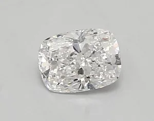 0.65ct CUSHION D VVS2 Lab diamond