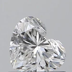 0.73ct HEART F VS1 Natural diamond