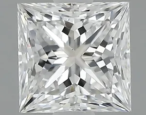 0.9ct PRINCESS D VS1 Natural diamond