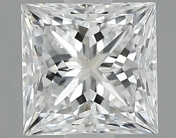 0.9ct PRINCESS D VS1 Natural diamond