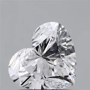 1.11ct HEART D VVS1 Lab diamond