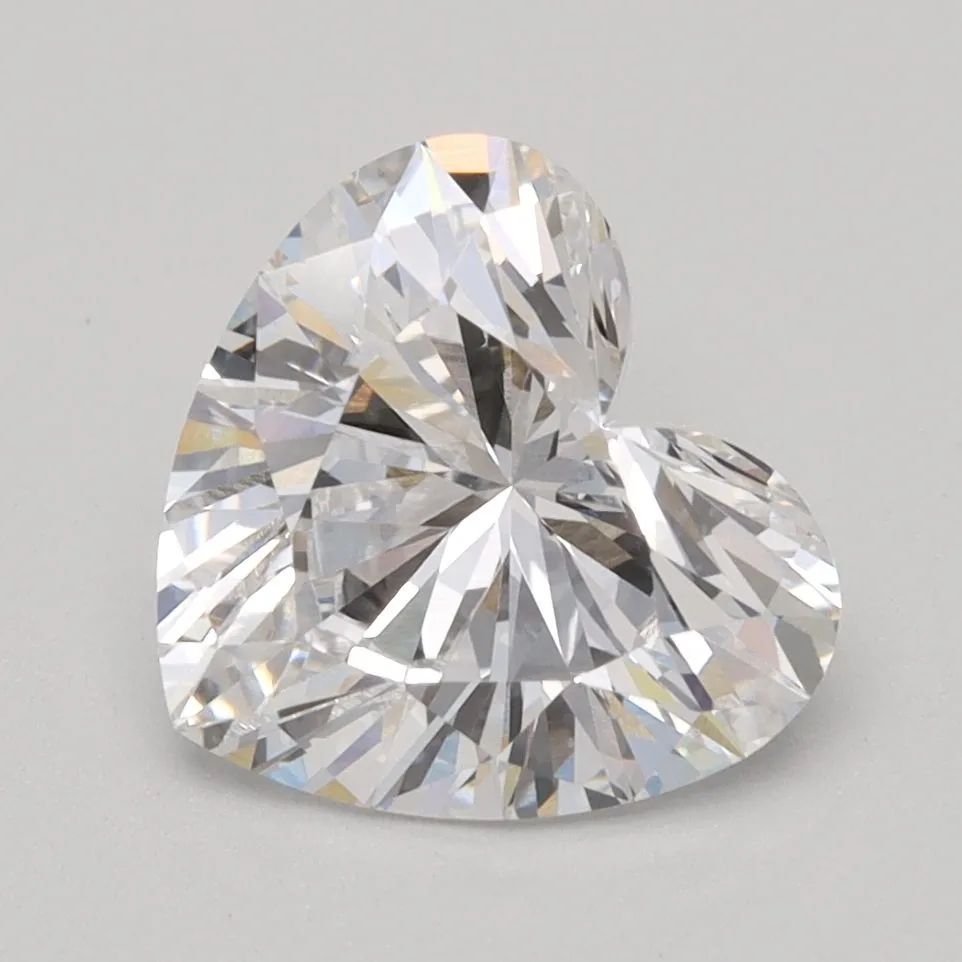 1.37ct HEART F VVS1 Lab Grown diamond
