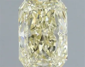1.05ct RADIANT Fancy Yellow VS1 Coloured Lab diamond