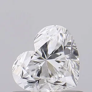 0.57ct HEART F VS1 Natural diamond