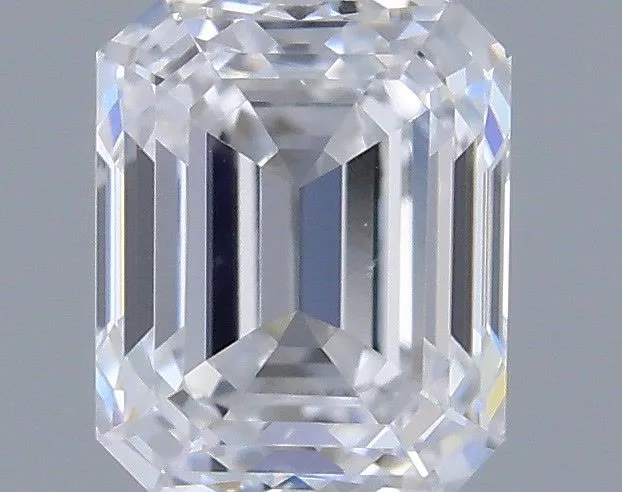 0.41ct EMERALD D VS2 Natural diamond