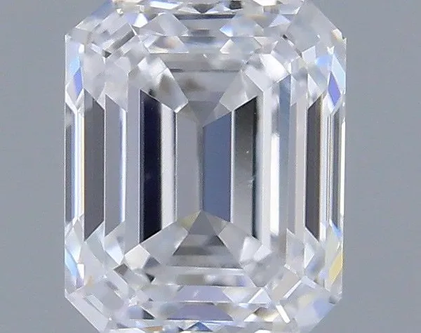 0.41ct EMERALD D VS2 Natural diamond
