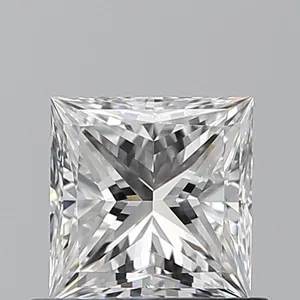 0.74ct PRINCESS F VVS1 Natural diamond