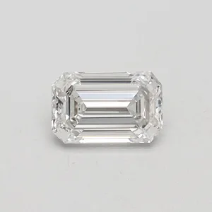 0.41ct EMERALD F VS1 Lab diamond
