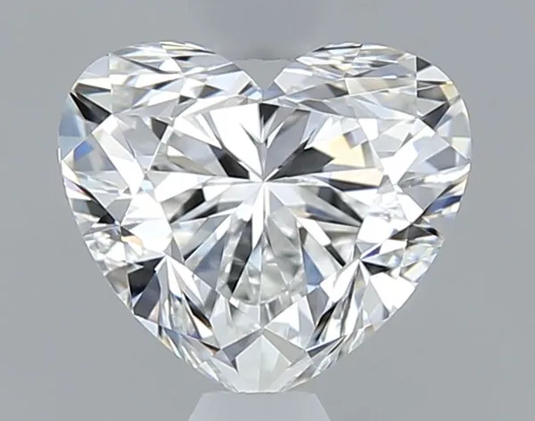 0.7ct HEART F VVS1 Natural diamond