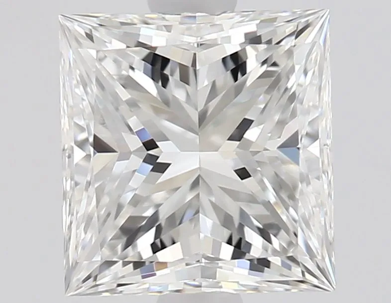 1.02ct PRINCESS E VVS1 Natural diamond