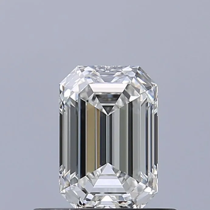 0.55ct EMERALD F IF Natural diamond