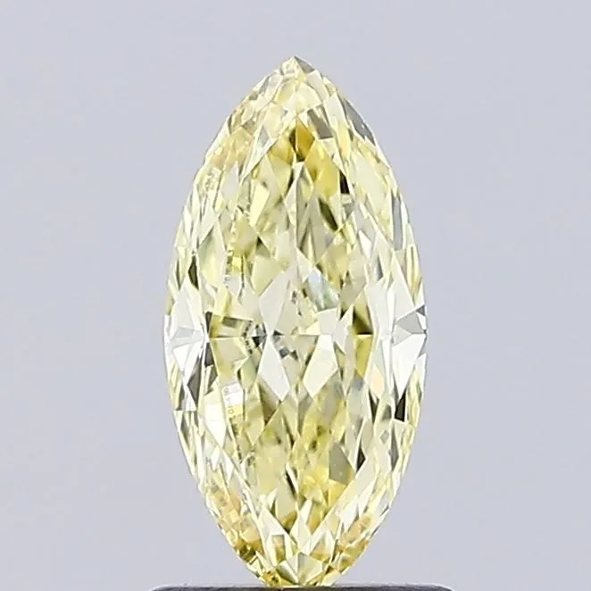 1.00ct MARQUISE Fancy Yellow VS1 Coloured Lab diamond