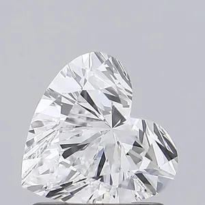 1.08ct HEART D VVS2 Lab diamond