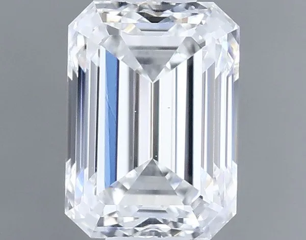 0.5ct EMERALD F VS1 Natural diamond