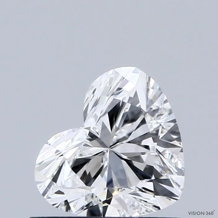 0.80ct HEART F VS2 Natural diamond