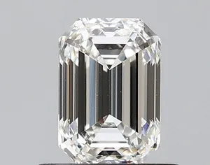 0.7ct EMERALD H VVS2 Natural diamond