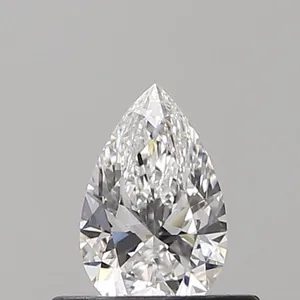 0.42ct PEAR D IF Natural diamond