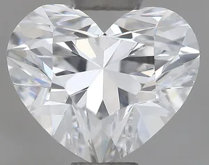 0.7ct HEART D VVS2 Natural diamond