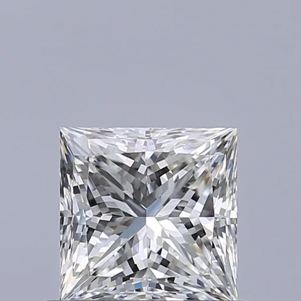 0.73ct PRINCESS G VVS2 Natural diamond