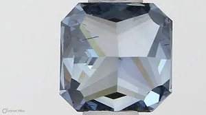 0.5ct RADIANT Fancy Deep Blue SI2 Coloured Lab diamond