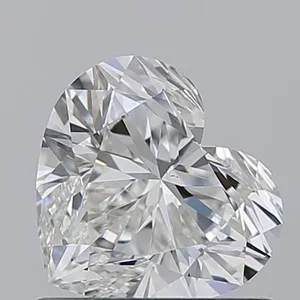 0.91ct HEART G VS1 Natural diamond