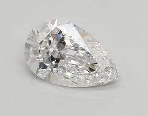 0.85ct PEAR D VVS2 Lab diamond
