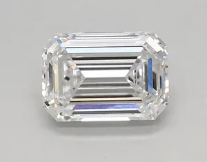 0.48ct EMERALD D VVS1 Lab diamond