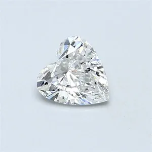 0.4ct HEART E VVS2 Natural diamond