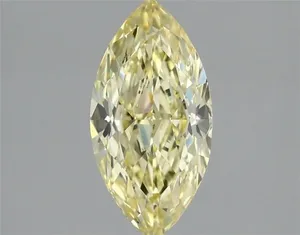 1.28ct MARQUISE Fancy Intense Yellow VS2 Coloured Lab diamond