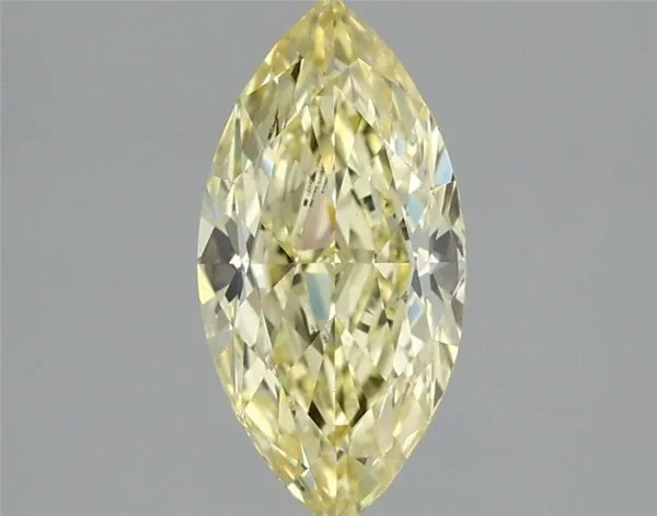 1.28ct MARQUISE Fancy Intense Yellow VS2 Coloured Lab diamond
