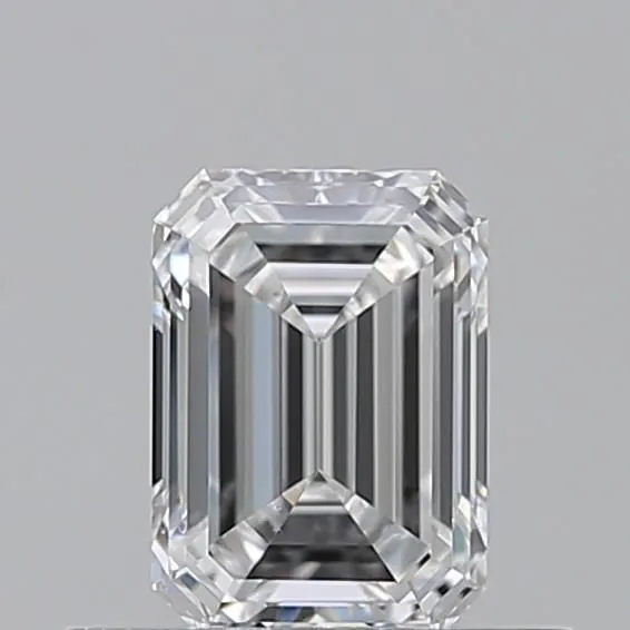 0.51ct EMERALD E VS1 Natural diamond