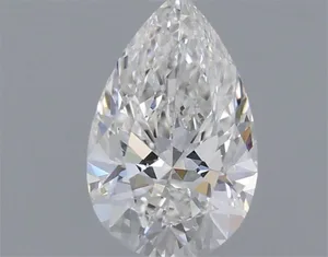 0.53ct PEAR G IF Natural diamond
