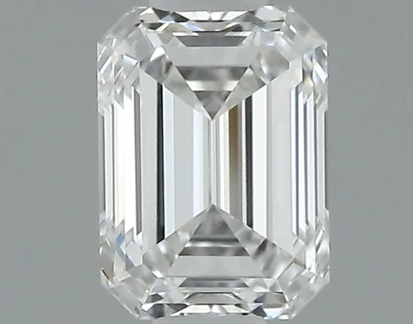 0.34ct EMERALD F VVS2 Natural diamond