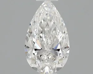 0.46ct PEAR E VS2 Natural diamond