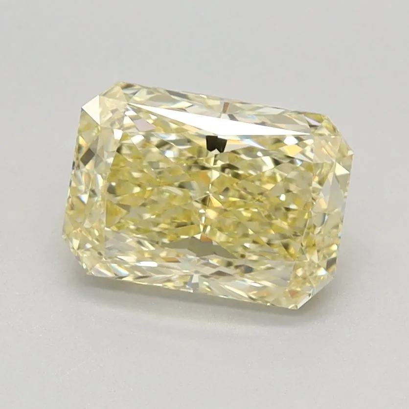 1.17ct RADIANT Fancy Intense Yellow VS1 Coloured Lab diamond