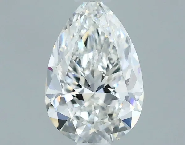 0.5ct PEAR F VVS1 Natural diamond
