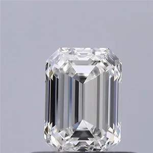 0.5ct EMERALD H VVS1 Natural diamond