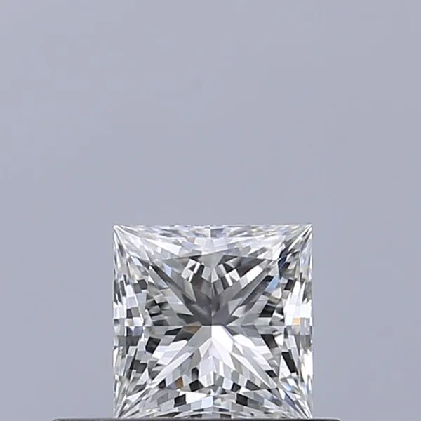 0.37ct PRINCESS F VVS2 Natural diamond